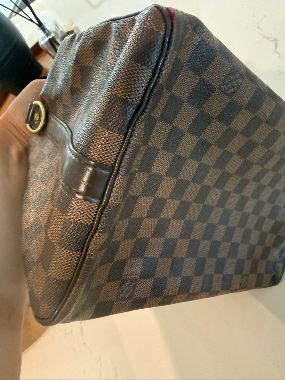 Louis Vuitton Speedy 30 Bandoulière Damier Ebene Handbag – Classic LV - Picture 6 of 11